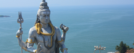 Inde-Karnataka-Murudeshwar-Statue-de-Shiva