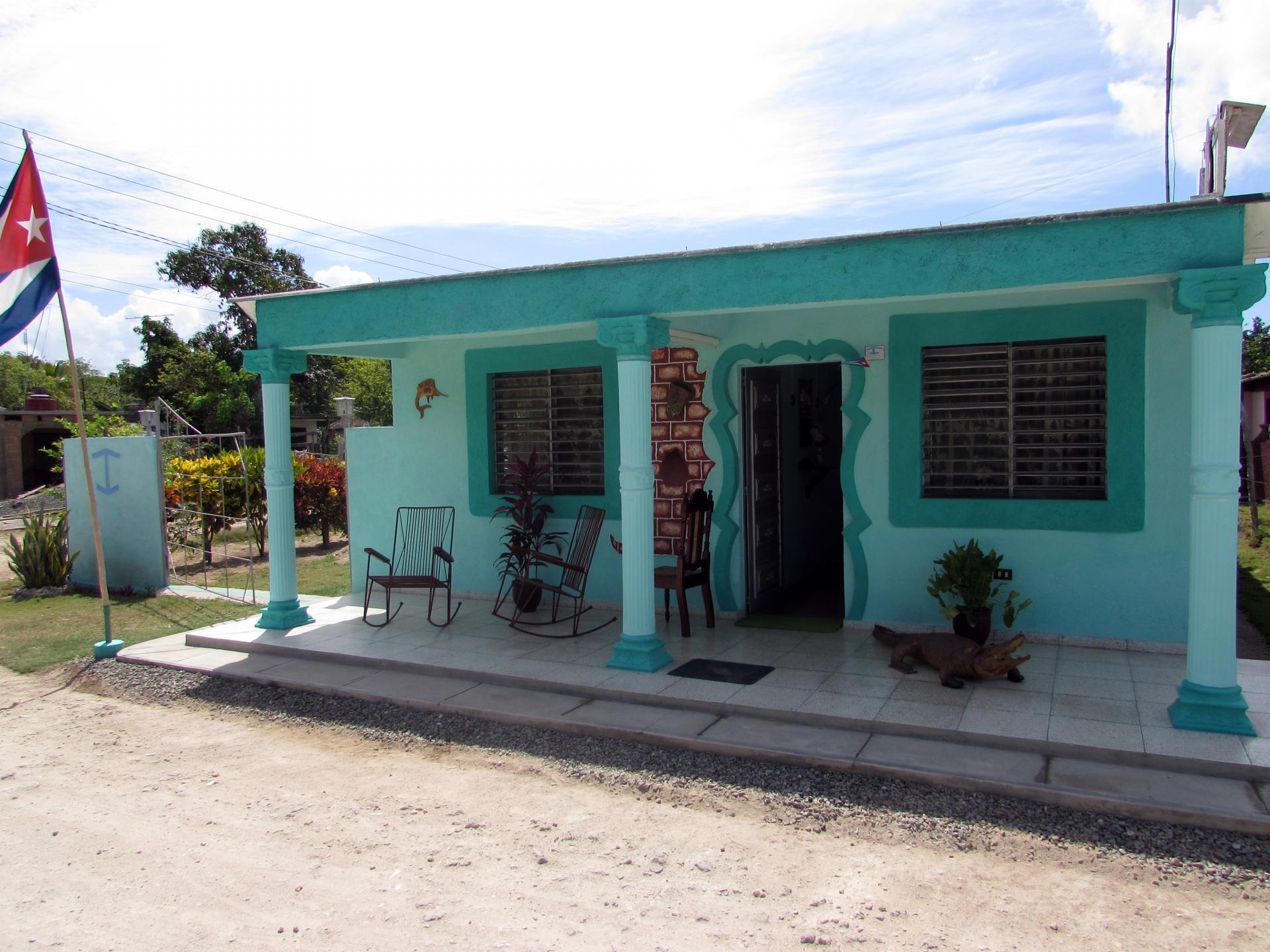 Casa cocodrilo  Zenayda y  pablo