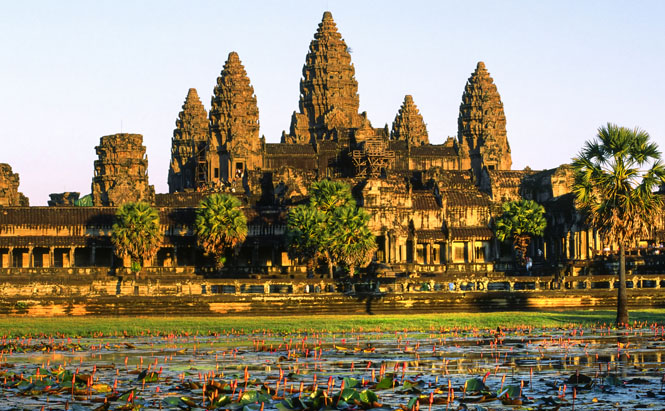 temple angkor wat siem reap cambodge