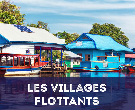 villages flottants tonle sap cambodge