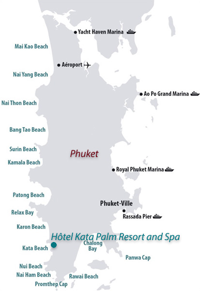 Thaïlande - Phuket - Hôtel Kata Palm Resort and Spa 4* Phuket
