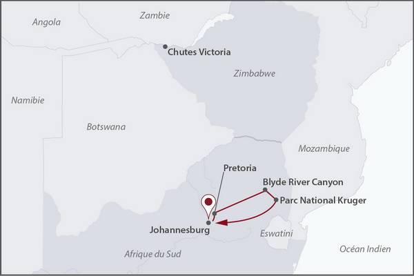 Afrique du Sud - Autotour Sur la Route du Kruger (cat. sup)