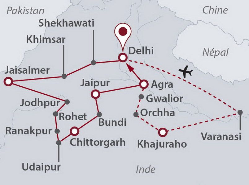Inde - Inde du Nord et Rajasthan - Circuit Rajasthan Intimiste