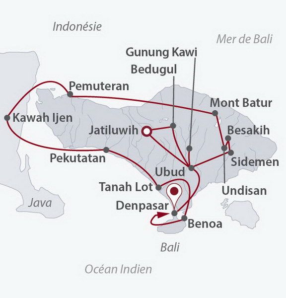 Bali - Indonésie - Circuit Bali Intimiste avec extension Célèbes