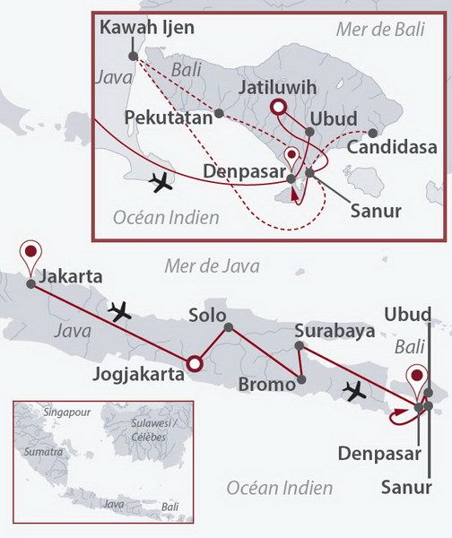 Bali - Indonésie - Circuit Java Bali, perles de l'archipel avec extension Est Balinais