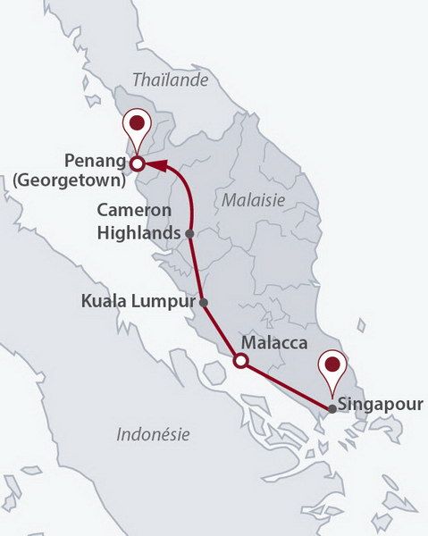 Malaisie - Singapour - Circuit La Péninsule Etincelante