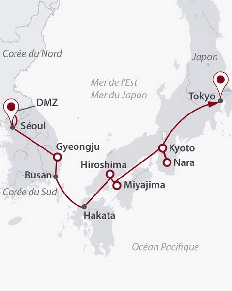 Circuit De Seoul a Tokyo, Coree du Sud, Japon avec Voyages Leclerc ...