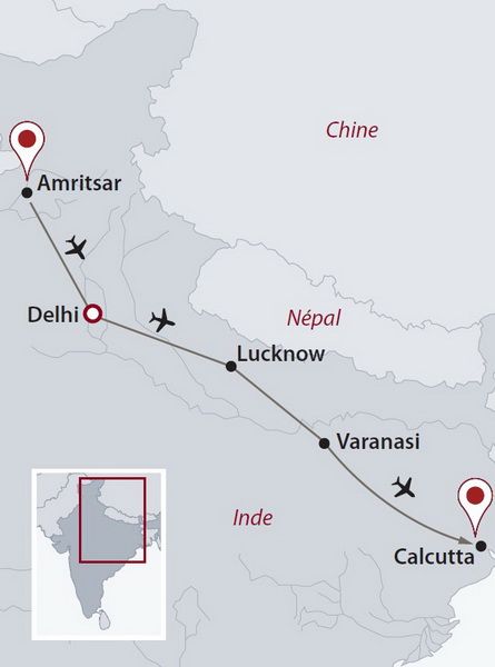 Inde - Inde du Nord et Rajasthan - Circuit Privé Au Cœur de l'Inde Sacrée