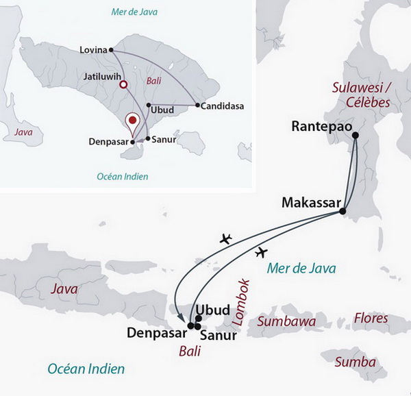 Bali - Indonésie - Circuit Privé Icônes de Bali et Peuples Toraja