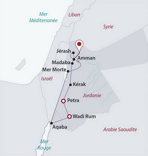 voyage jordanie mai 2024