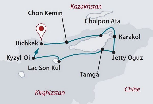 Kirghizistan - Circuit Privé Les Lacs Kirghizes à l'Infini