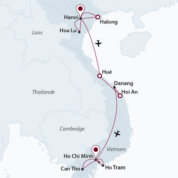 Vietnam Essentiel + séjour Ho Tram 4* - 3