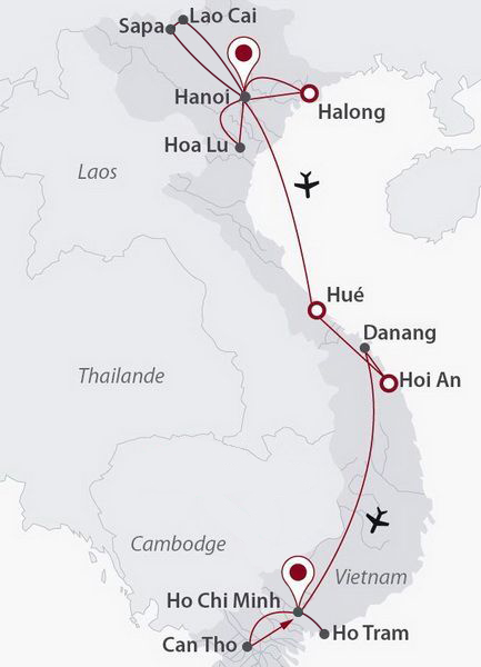 Vietnam Essentiel + prologue Sapa + séjour Ho Tram 4* - 3