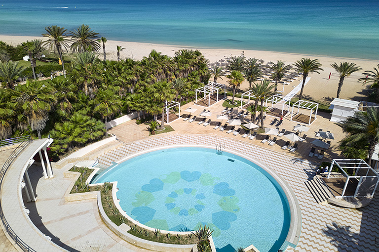 SEJOUR THALASSO NAHRAWESS RESORT 4*,CURE ROMEO & JULIETTE 1 JOUR / 5 SOINS, tout compris(7 nu