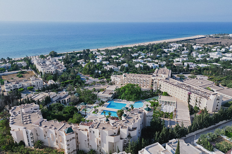 SEJOUR THALASSO NAHRAWESS RESORT 4*,CURE ANTISTRESS 5 JOURS / 4 SOINS, tout compris(7 nuit)